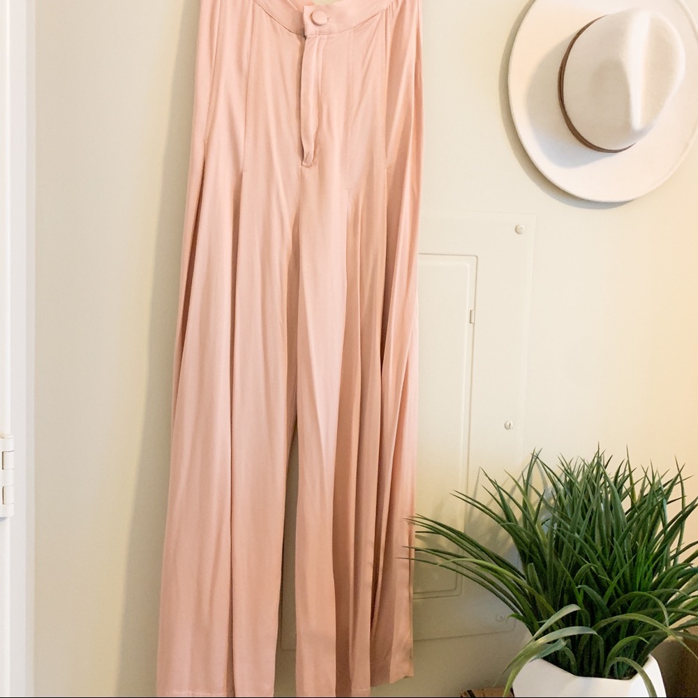 Free People silk pants